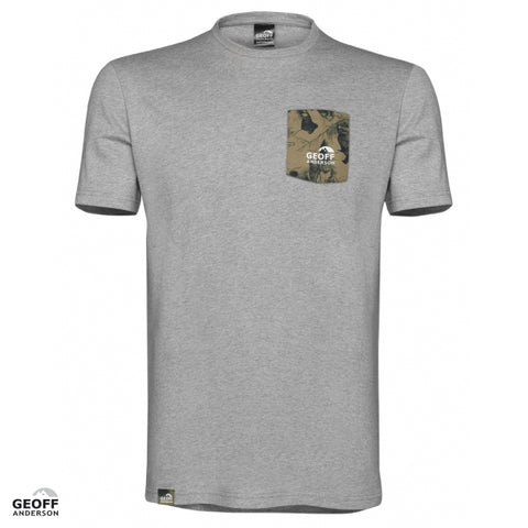 T-shirt™ – Chest pocket Grey