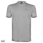 T-shirt™ – Diskret logo Grey