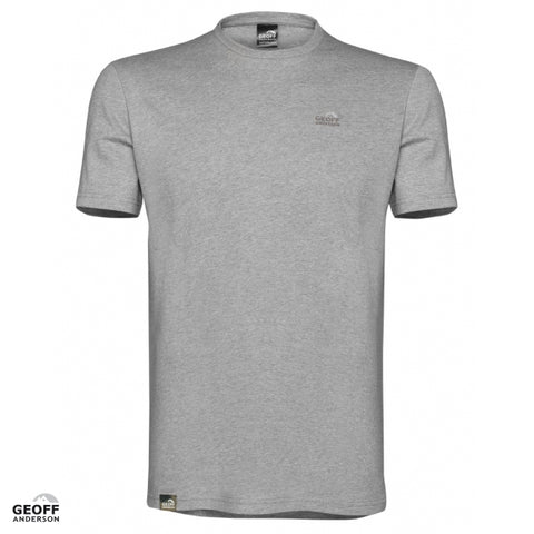 T-shirt™ – Diskret logo Grey